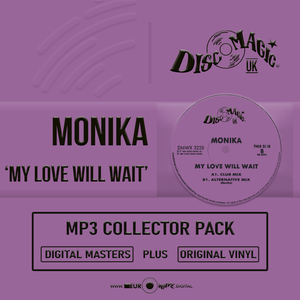 Monika 'My Love Will Wait' - Digital Masters